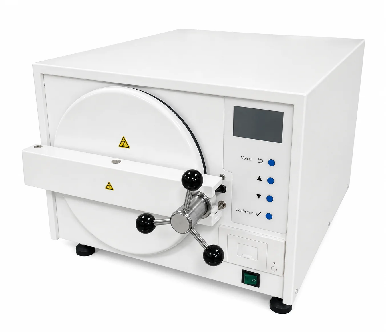 18L/23L Dental Salon Steam Autoclave Sterilizer, LCD Display Stainless Steel Chamber, Auto Drain, Drying for Nail Lab Tools