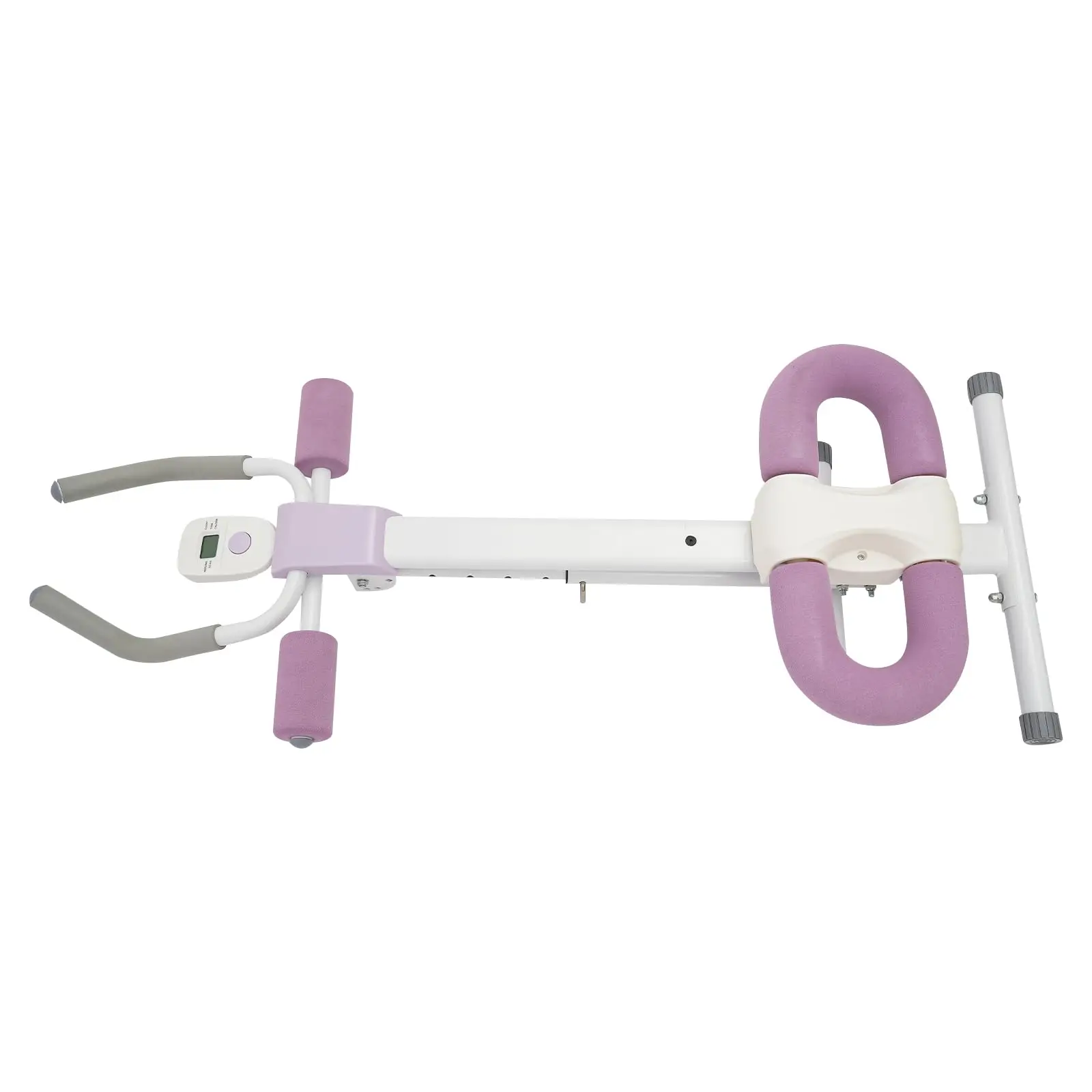 Foldable Abdominal Exercise Machine, Adjustable Abdominal Workout Equipment with Lcd Monitor, Abdominal Trainer Machine, for Sto