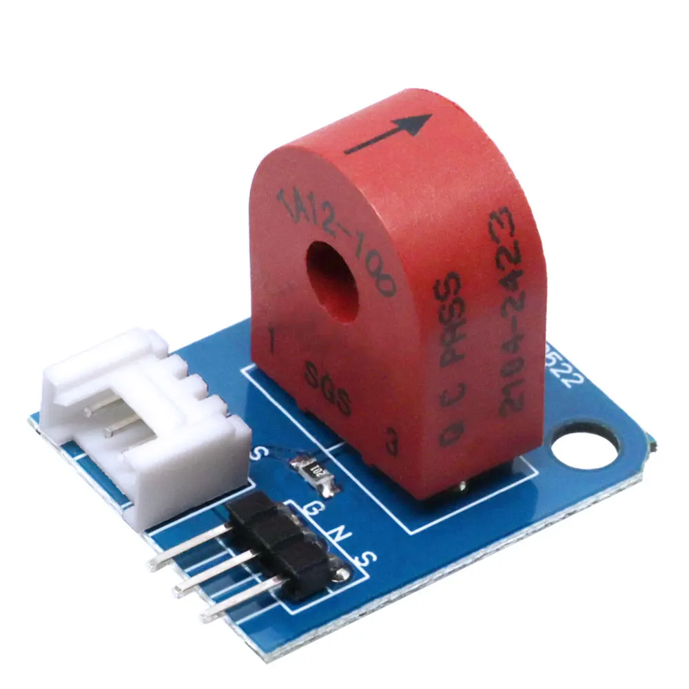 TA12-100 Electricity Meter(Analog) AC Current Sensor Current Transformer 5A for Arduino AC 0-5A 3p/ 4p interface transmitte