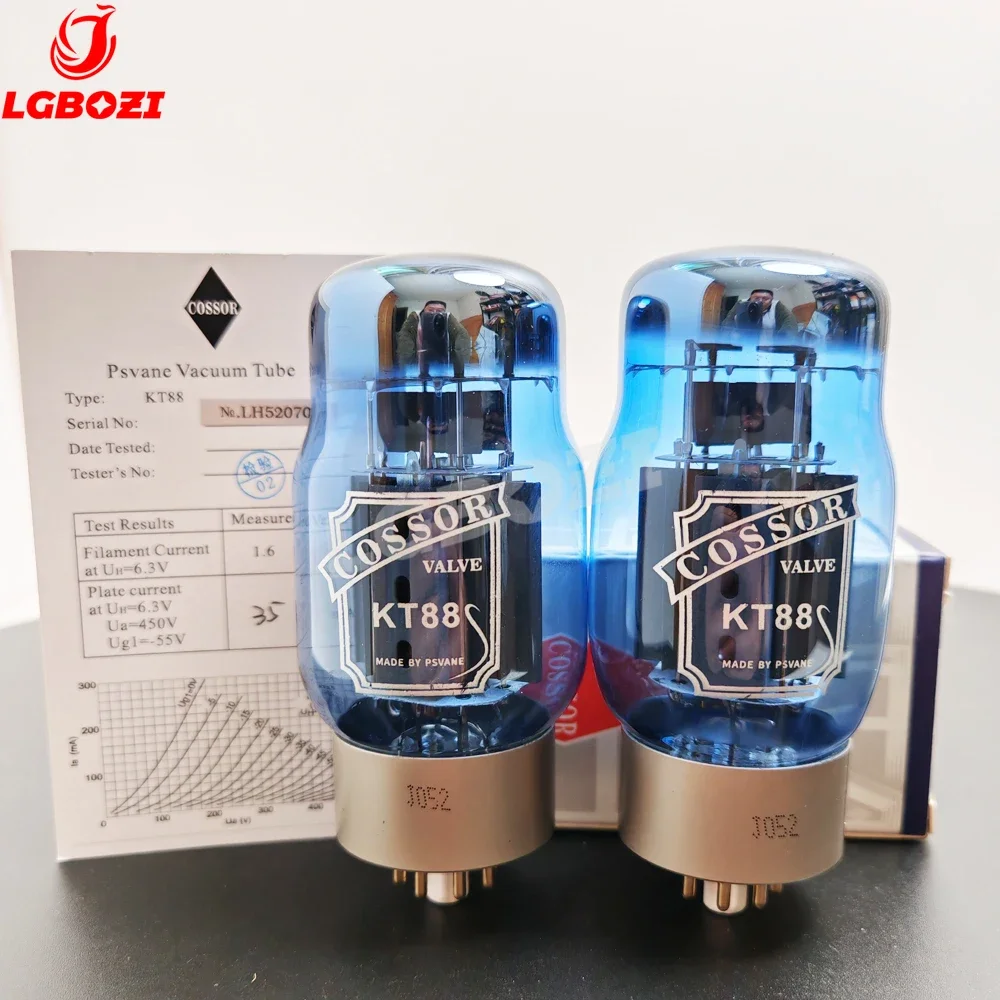 2025 أحدث PSVANE KT88 شاشة زرقاء فراغ أنبوب استبدال KT88C EL34 KT66 6550 6P3P KT120 KT100 KT77 مُضخّم صوت