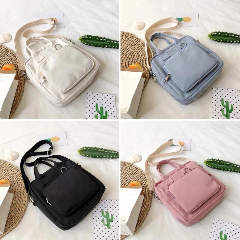 

Harajuku Crossbody Bags for Women High School Girls Large Capacity Handbags School Book Bag JK Shoulder Bag