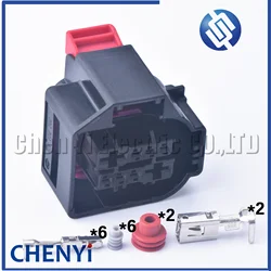 8 Pin female Automotive headlight plug waterproof connector socket 4K8 973 708 4K8973708