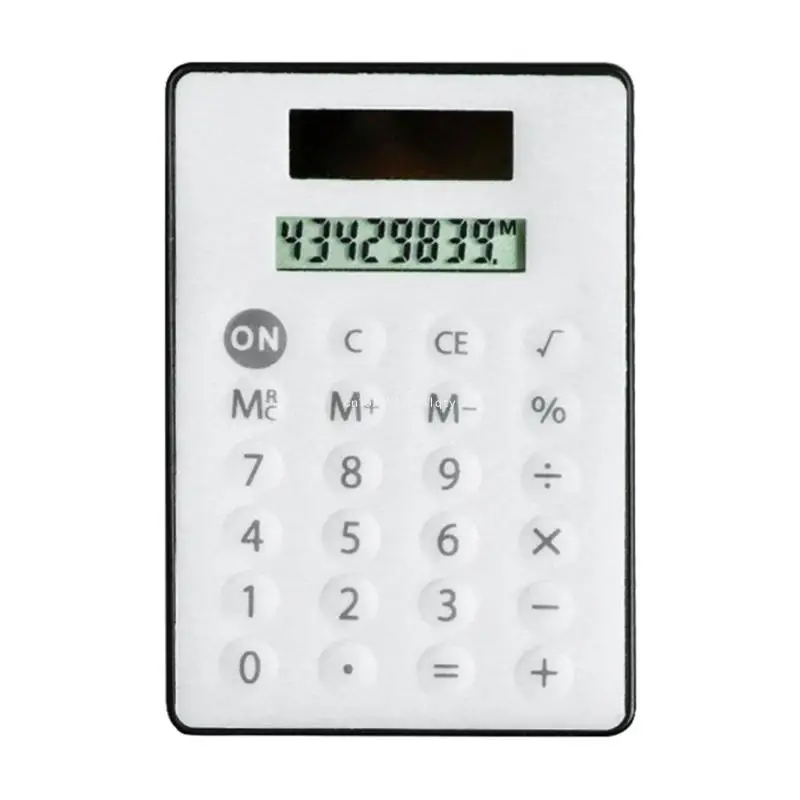 Mini Solar Calculator with 8 Digit Display for Students, Teachers, and Budgeting Dropship