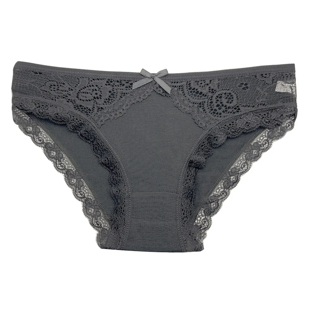 3 PCS/SET New Arrival Low Rise Ladies Sexy Lace Panty Underpants Panties For Women Lingerie Cotton Briefs 2026