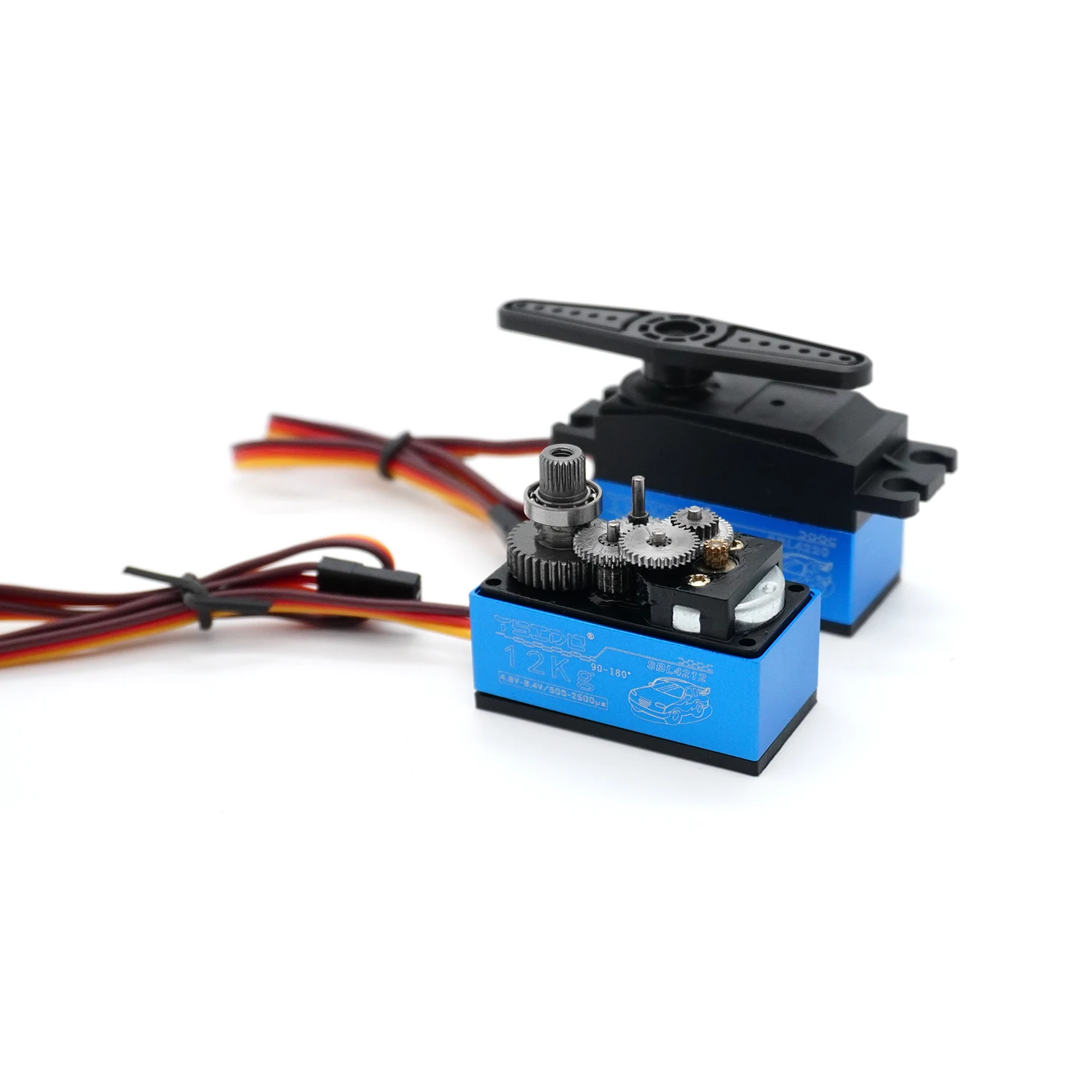 12 كجم 20 كجم محرك معزز رقمي الانظار قصير الجسم ث/25T الذراع ل 1/10 1/12 RC سيارة Wltoys SCX10 TRX4 RC قارب روبوت هليكوبتر