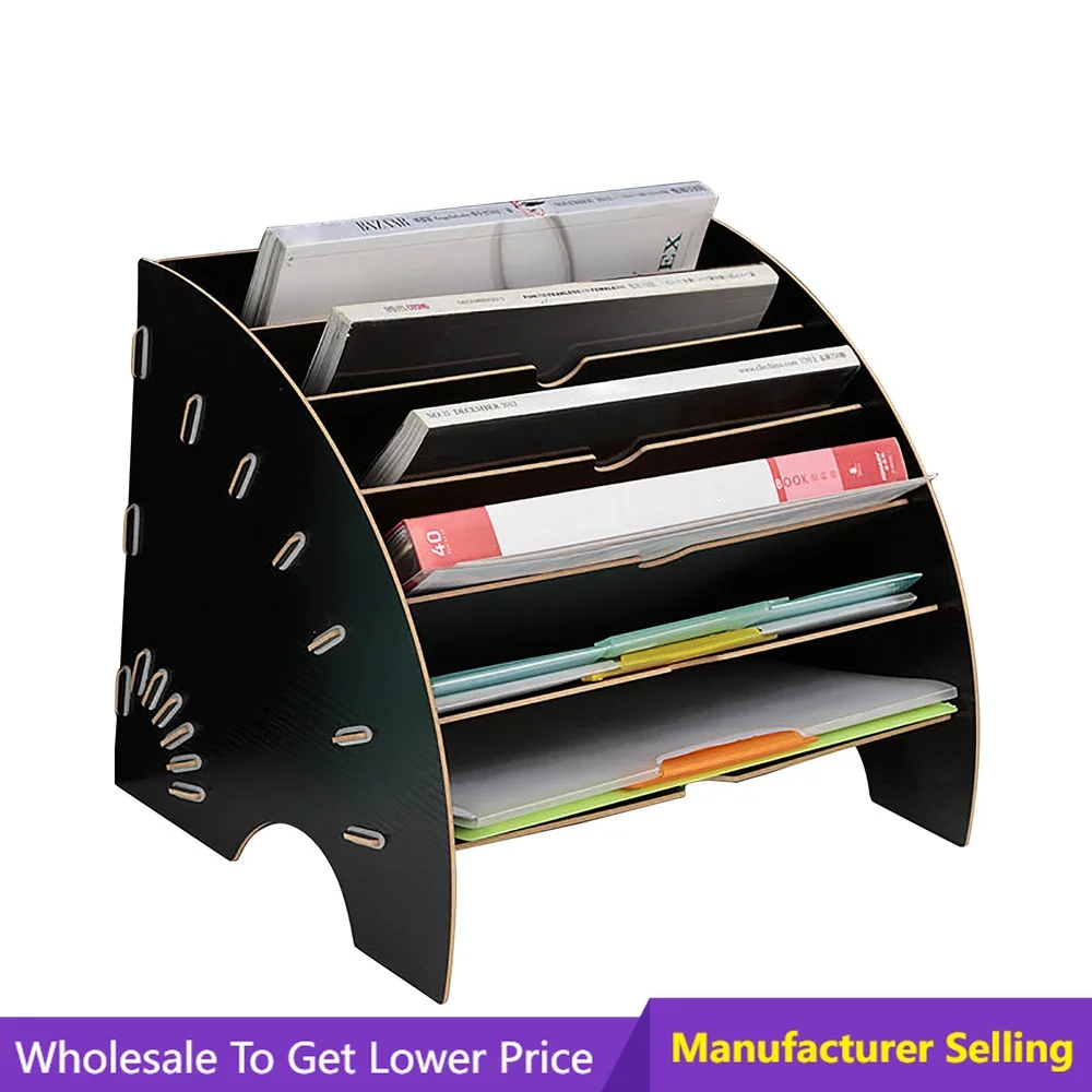 

Стеллаж для хранения данных формата А4, папка для канцелярских принадлежностей для студентов, многослойный стоячий лоток для тестовой бумаги, вертикальный органайзер, стойка для файлов