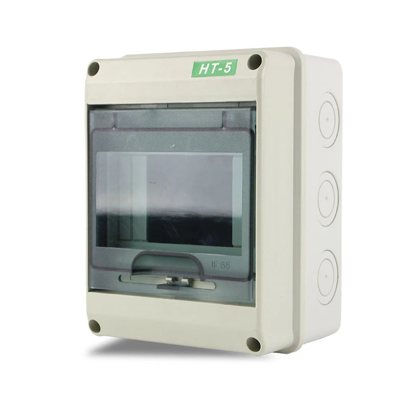HT Series Junction Box 2/5/8/12/15/18/24WAY PC Plastic Outdoor Electrical IP65 Waterproof Distribution Box