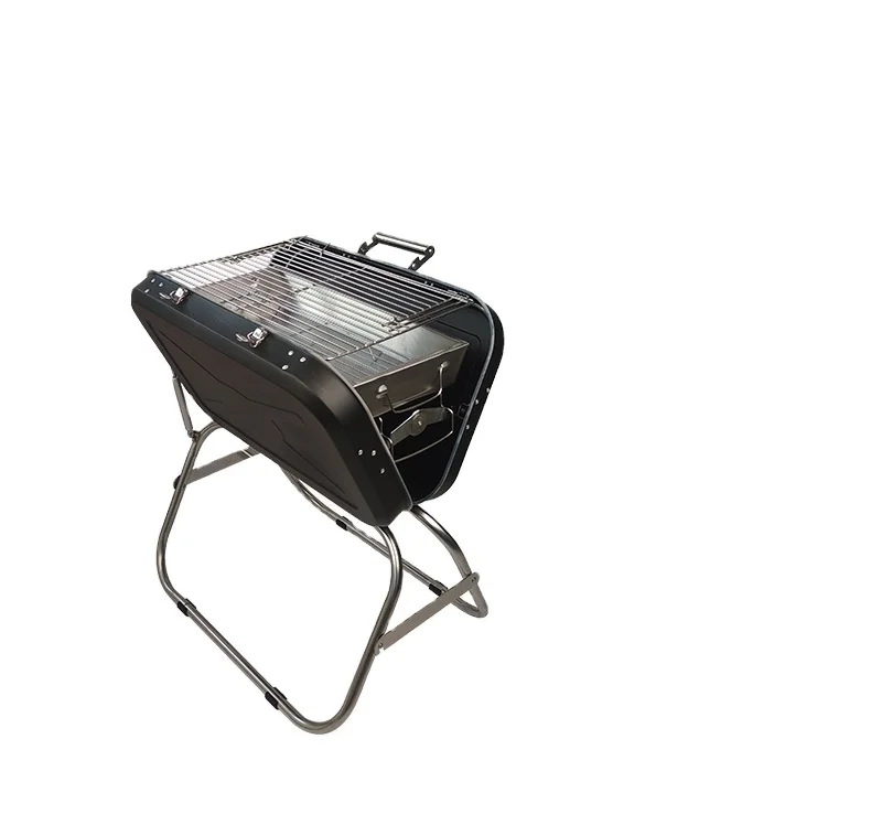 Black Color Customized Outdoor Camping Folding Storage Box Kitchen Cooking Stove