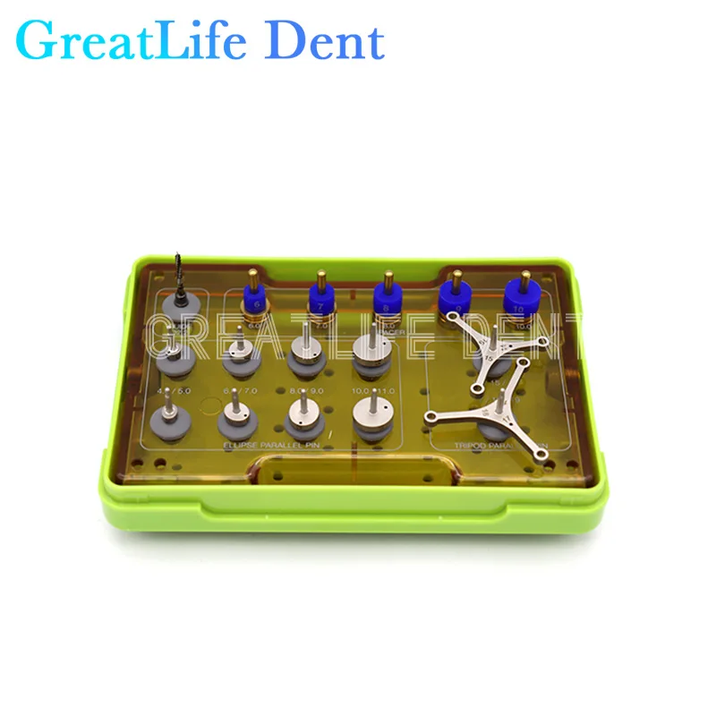 

GreatLife Dent Dentium Dental Drill Implants Positioning Guide Kit Surgical Kit Guide Implant Dentium Implant Guide Kit