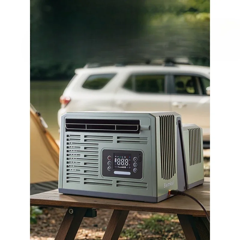 Car Air Conditioning Portable Refrigeration Mobile Air Conditioning Small Parking Outdoor Mini Window Frequency Conversion