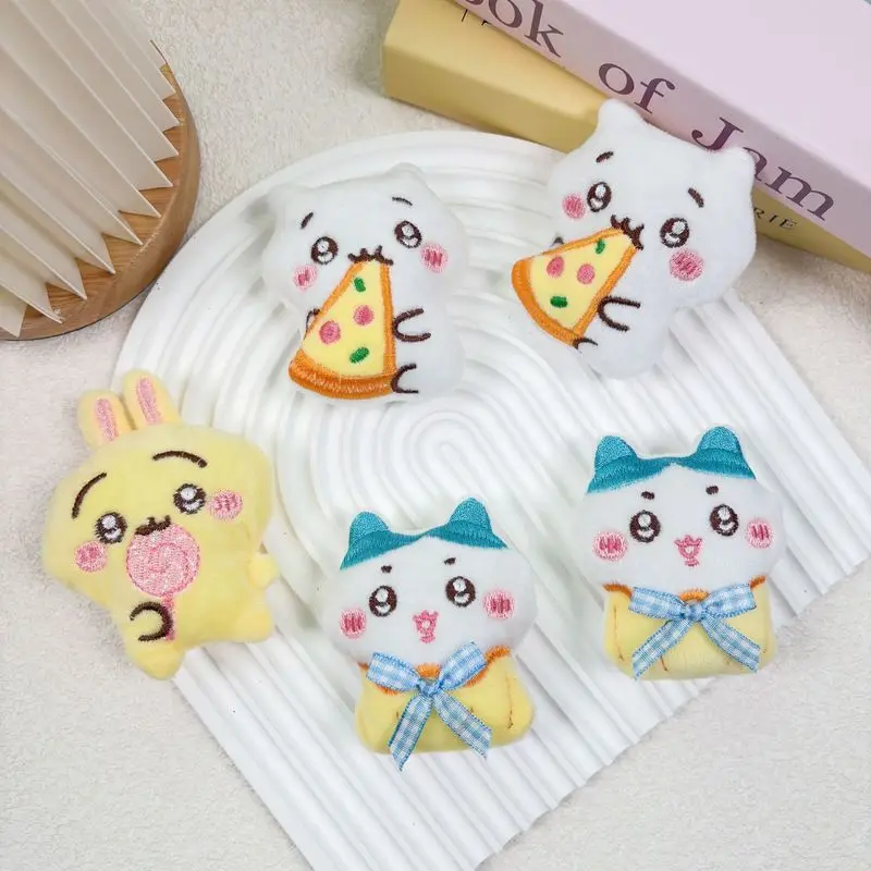 Bonito cara brinquedo de pelúcia chaveiro boneca dos desenhos animados pequenos oito meninas mochila pingente carro alta qualidade pendurado decoração presente natal