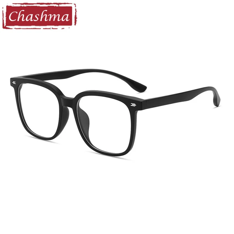 Chashma TR90 Eyeglasses Frame Square Lentes Optics Women Fashion Men Prescription Glasses For RX Lenses