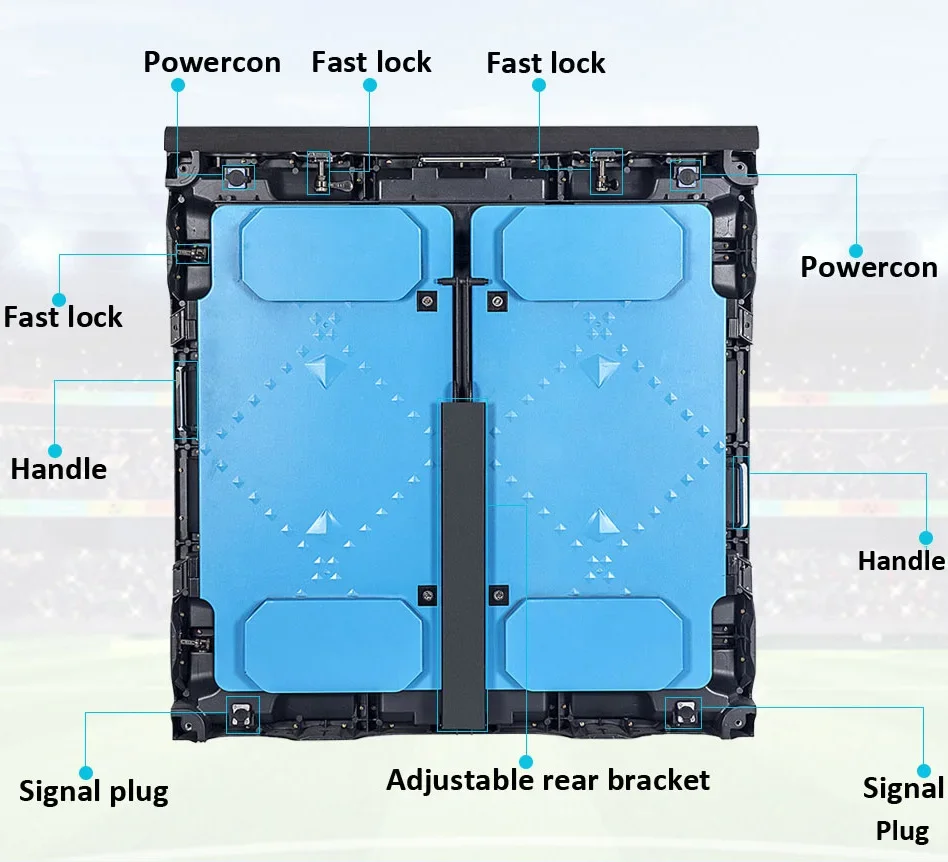 Large Sport Stadium Led Board Soccer Match Advertising Video Led Screen P8 P10 P16 Perimeter Led Display