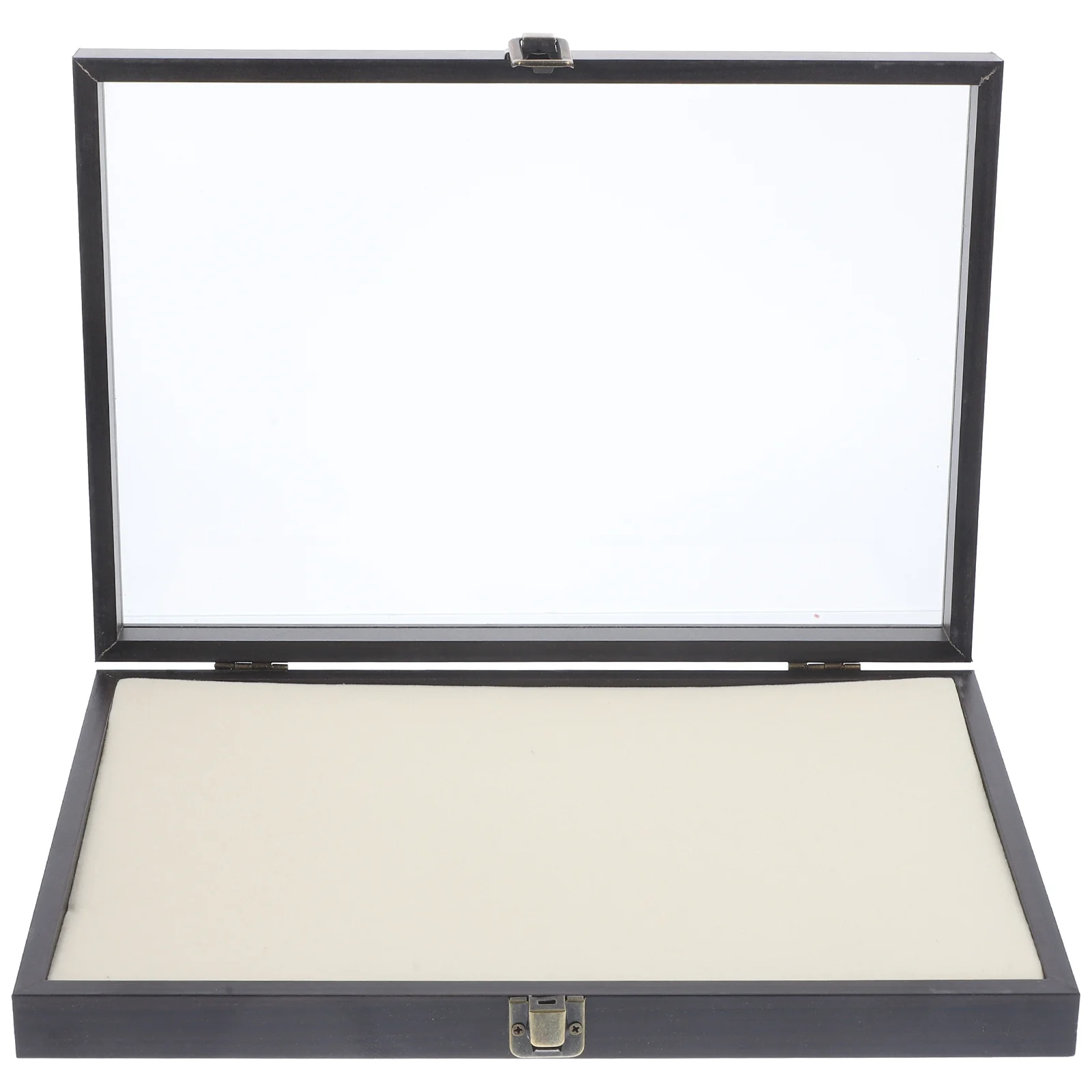 Pin Display Case Jewelry Storage Box With Lid Desktop Bracelet Holder Display Stand For Pins Medals Bracelets