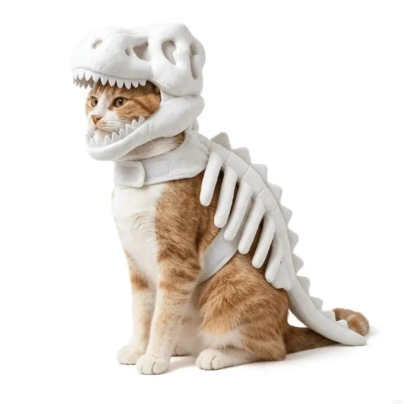 Prehistoric Animal Wear with Rear Spines and Tail for Pet Photo Use 55KF