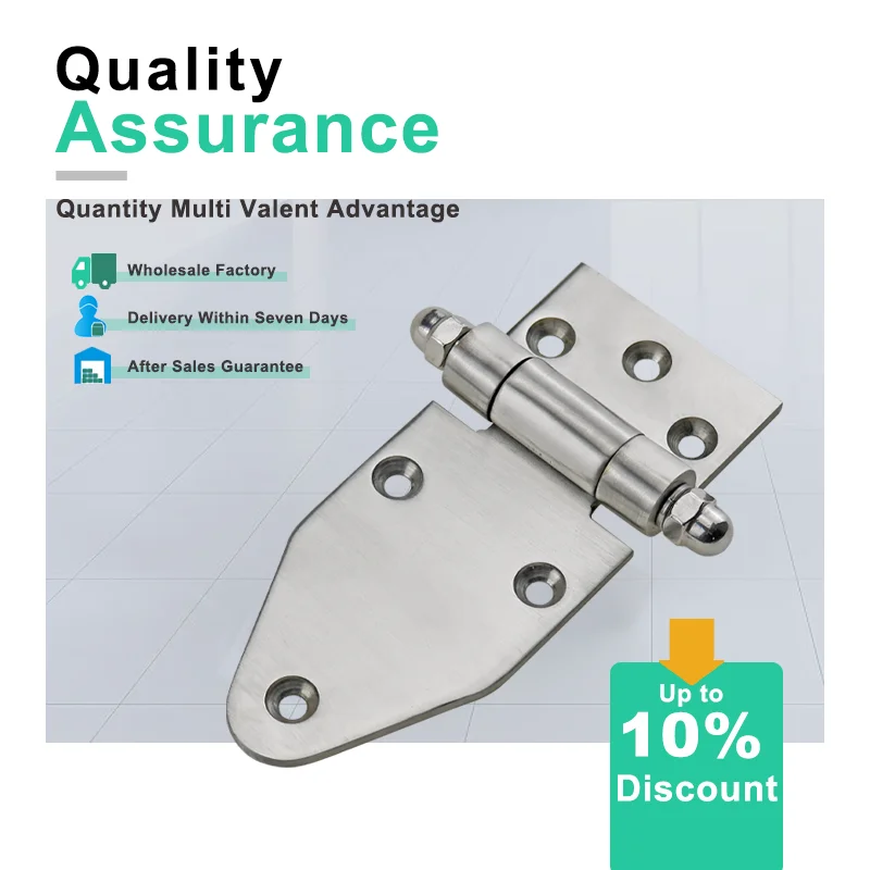 

Industrial Machinery Equipmen Cabinet Doors Automotive Parts 304 Stainless Steel Blade Type Heavy-duty Load-bearing Hinges