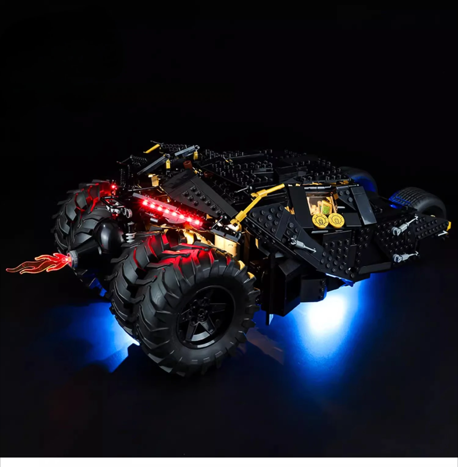 LED-verlichtingsset geschikt voor LEGO Batmobile Tumbler 76240 bouwstenen DIY-lampspeelgoed (exclusief modelstenen)