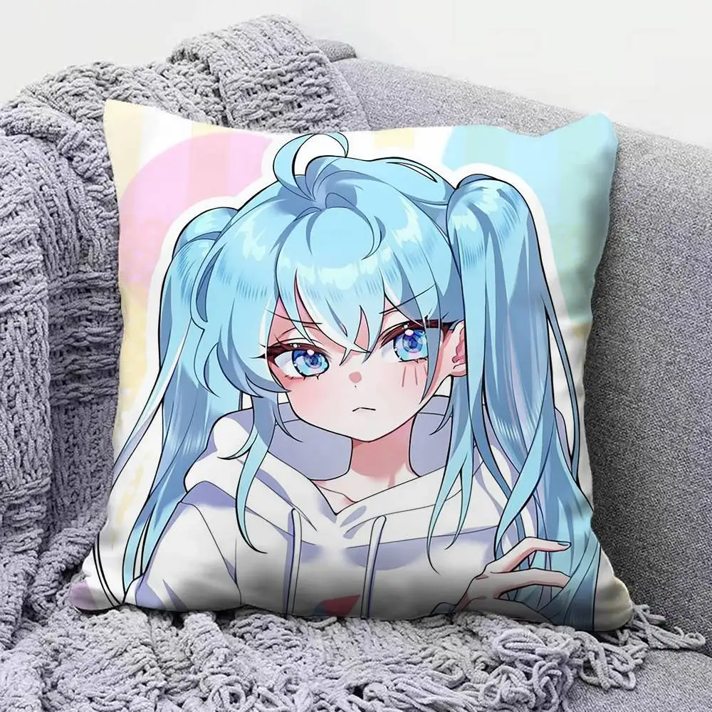 arahashi tabi VTuber StelLive  Pillow Covers, Home Sofa Cushion Covers and Aecorative Custom
