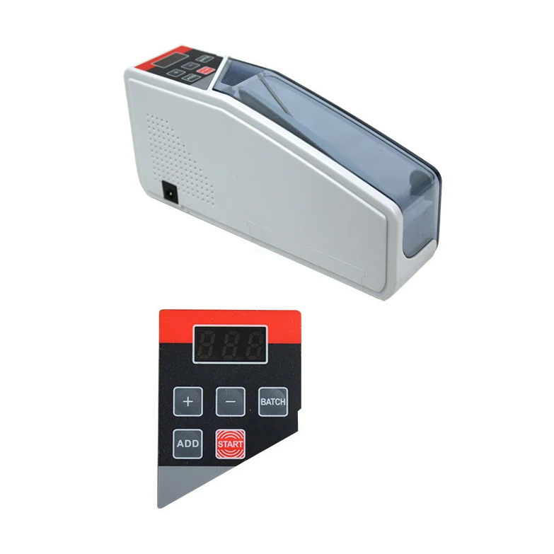 Mini Contador de Dinheiro Portátil, Nota, Bilhete, Máquinas de Contagem, Bill, Nota, U50, V40, Equipamento Financeiro, UE