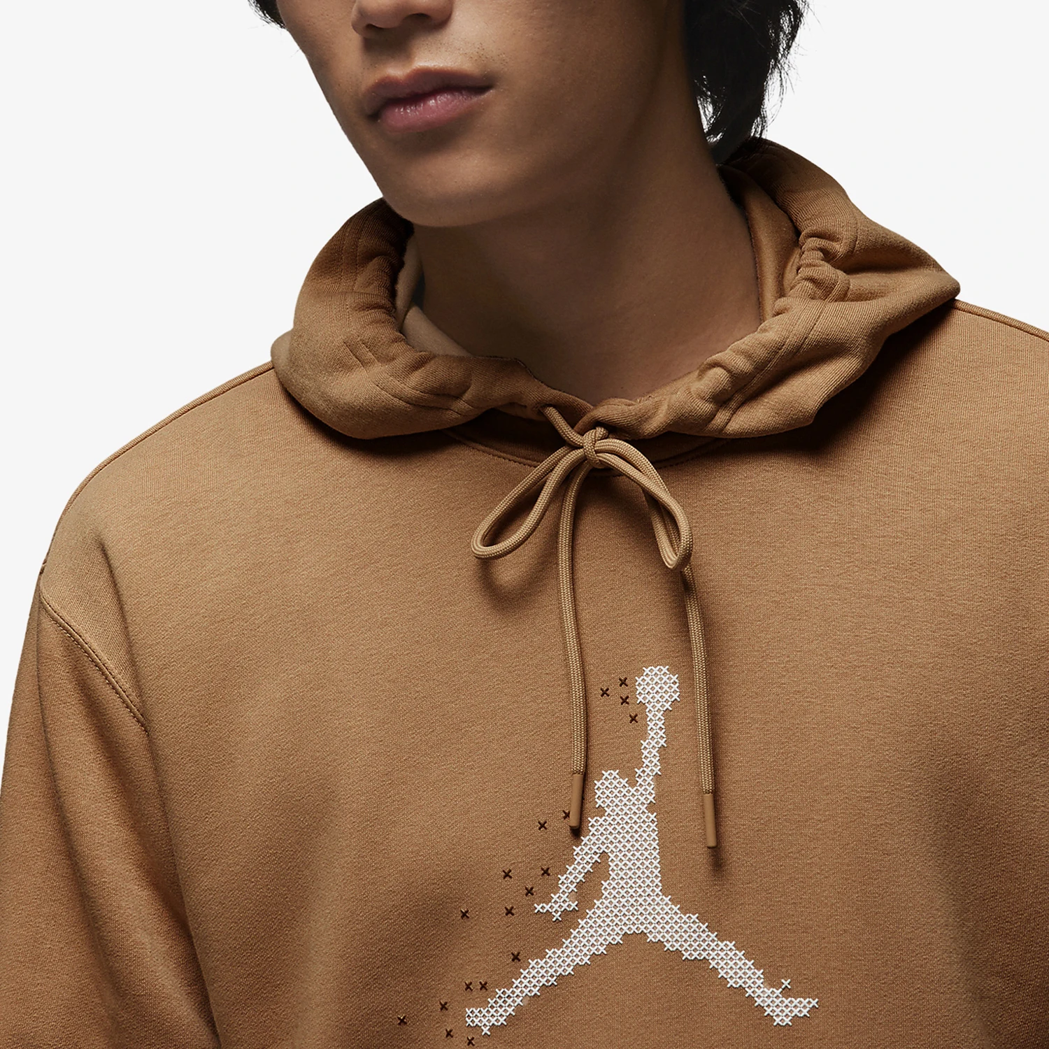 Nike Official Genuine JORDAN M - Fleece Hoodie Lined ulasan dan harga