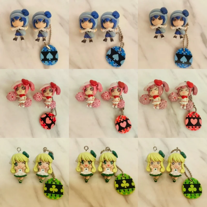 

Tomy Shugo Chara Gashapon Keychain Q Version Mini Figure Pendant Japanese Retro Collectible For Anime Fans Hobby Collection