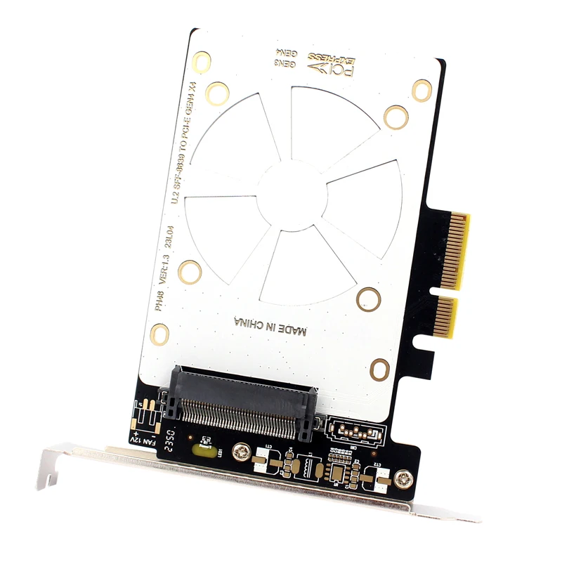 U.2 para PCIE Adaptador Riser PCI Express 3.0 X4/X8/X16 para SFF-8639 U.2 Adaptador para Intel 750 2.5 "NVMe PCIE U2 SSD Adaptador SATA SSD