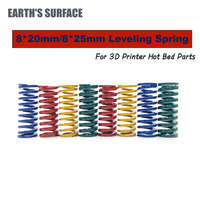 ES-3D Printer Parts 4/8/12PCS 8*20/8*25MM Leveling Spring For Creality Ender 3/V2/Pro/5/CR-10S PRO 3D Printer Hot Bed Spring