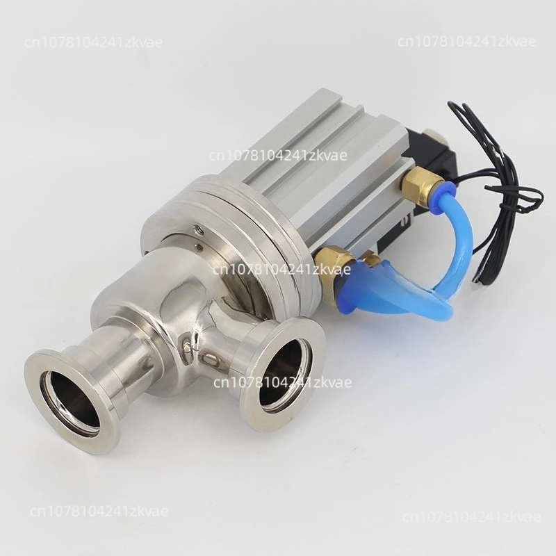 GDQ-16KF صمام فلابر هوائي عالي الفراغ من الفولاذ المقاوم للصدأ L type/Y صمام فلابر هوائي #4