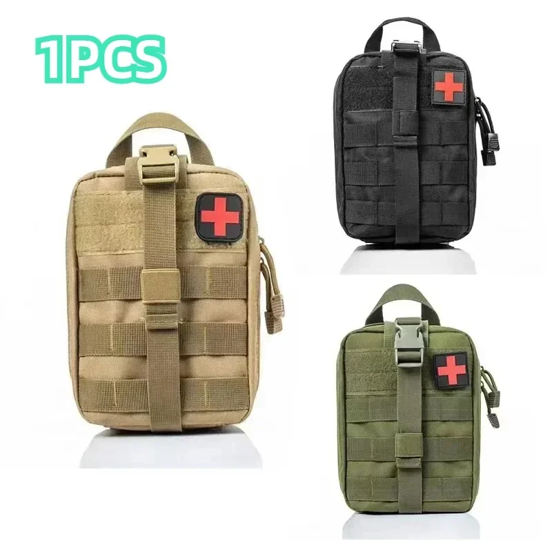 Portable Tactical First Aid Kit Medical Bag For Hiking Travel Home Emergency Treatment Case Survival Tools EDC Pouch