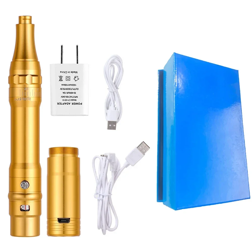 أفضل نوعية اللاسلكية ميكرونيدلز الوشم الحاجب آلة القلم آلة ماكياج دائم مع البطارية