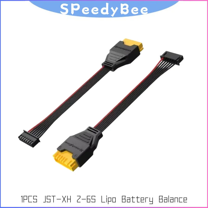 Cable de extensión de balance JST-XH 2-6S, SpeedyBee 2025 22AWG 135mm para descargador FDQ y cargadores RC, accesorio de carga LiPo