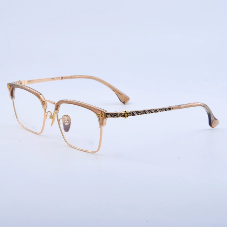 

2025 модные классические брендовые дизайнерские роскошные мужские очки в оправе с оптической оправой по рецепту, квадратные женские очки для чтения в полуоправе