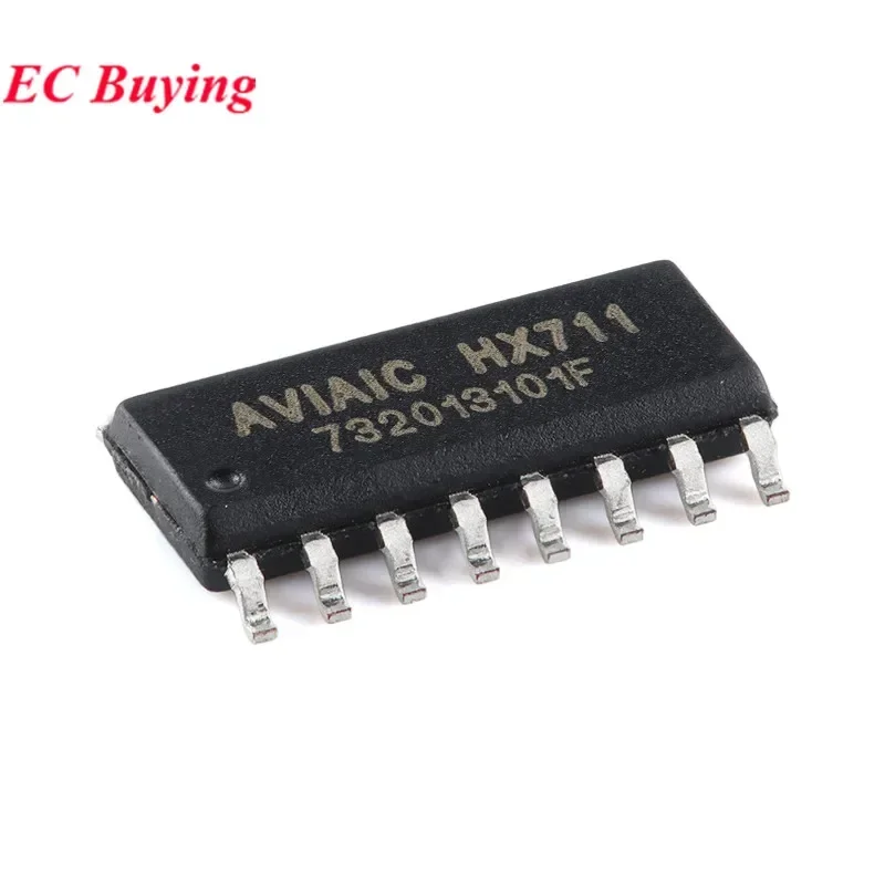 5pcs/1pc HX711 SOP-16 SOP16 Digital Conversion Chip Electronic Scale Special Analog Digital Conversion Chip IC New Original