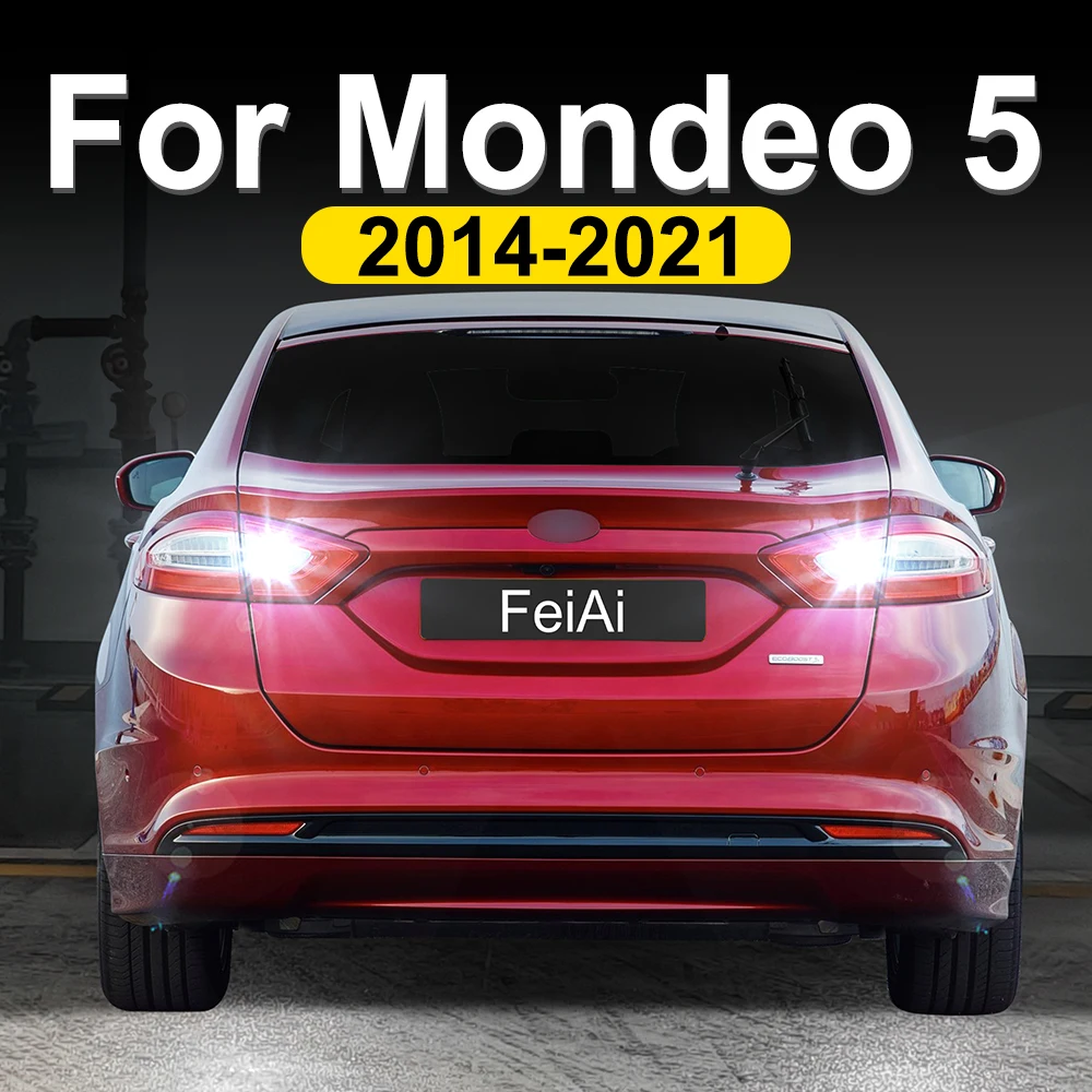 Para Ford Mondeo 5 MK5 luz de marcha atrás bombilla LED de marcha atrás 2012-2021 accesorios Mondeo 2013 2014 2015 2016 2017 2018 2019 2020