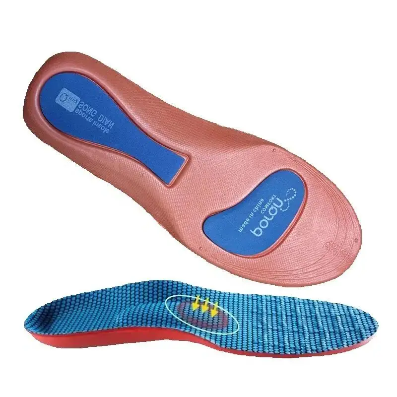 

1 пара эластичных амортизирующих дышащих ортопедических стельок для бега