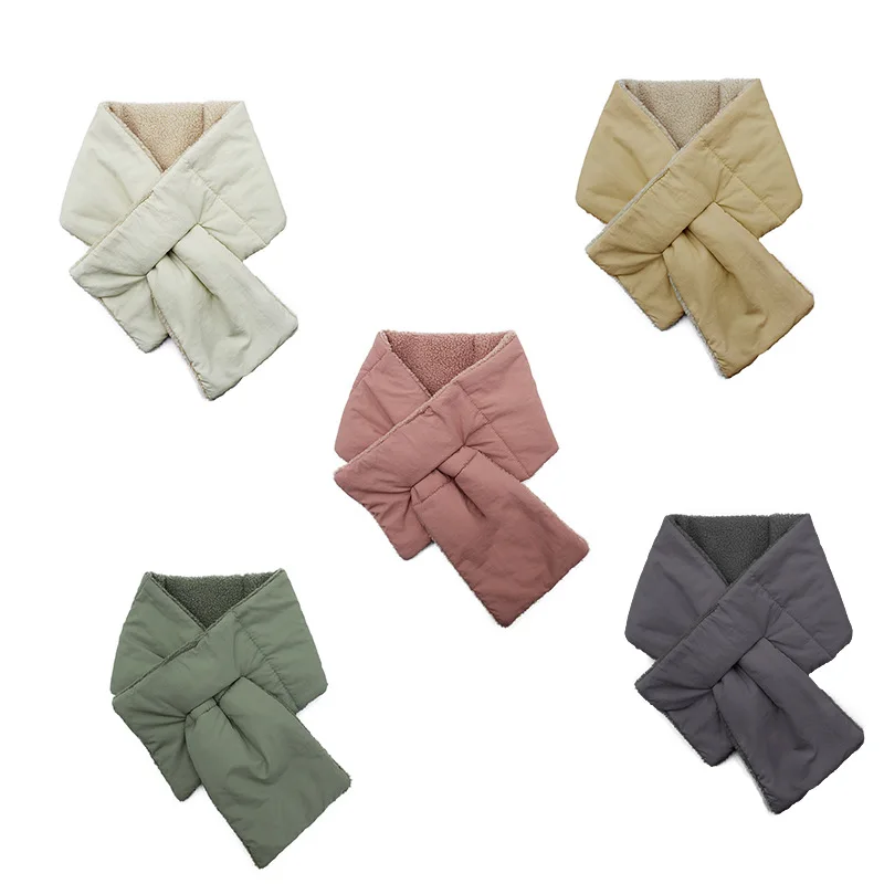 

Новые теплые шарфы - это модные и простые эксклюзивные трансграничные шарфы для однотонных мужчин и женщин, бархатные морозостойкие шарфы из ягненка.