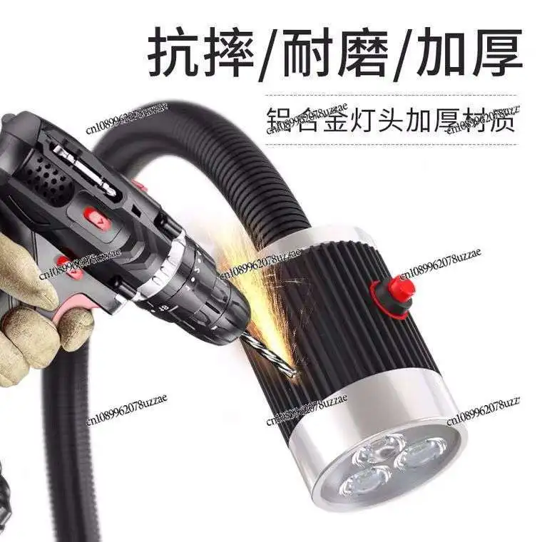 LED Machine Tool Work Light 24v Numerical Control Turning and Milling 220v Strong Magnetic Suction