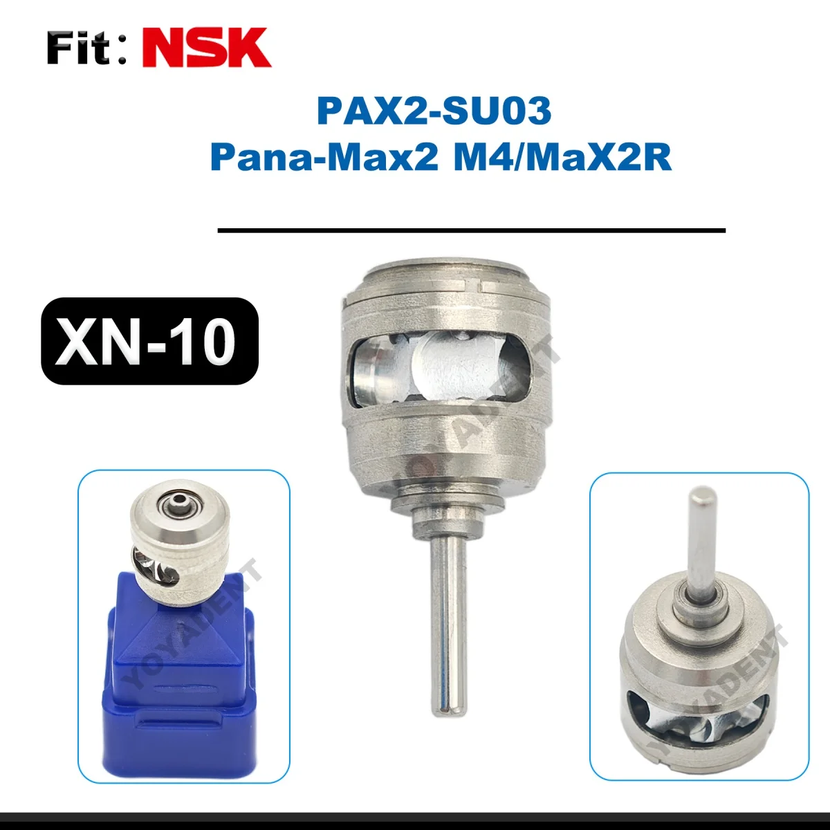 

Dental Turbine Cartridge Fit NSK SX-MU03 S-Max M500L-K-KL-SL-BL-WL Pana-Max Plus PAP-MU M4/B2 High Speed Handpiece Air Rotor