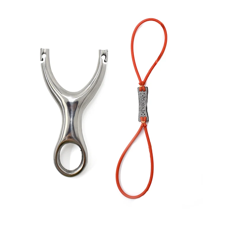 Inicie de acero inoxidable Cormas de caza Moldia para adultos Toys de goma tradicional Dispositivo de caza de deportes al aire libre