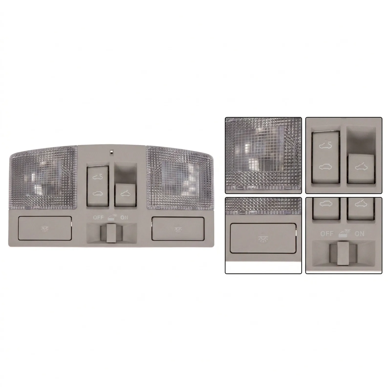 Brand New Reading Light BBM6-69-970 Console Map Lamp Interior Plastic With Sunroof Switch For Mazda 3 2010-2013