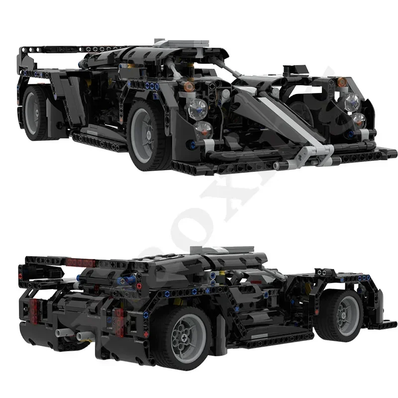 מודל חדש 42111 C: Prototype של Goode's Clean Hype Racer MOC-45802 • 959 יחידות צעצוע פאזל לילדים DIY מתנת יומולדת מתנת חג המולד