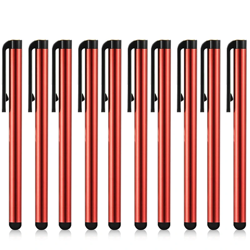 Universele styluspen voor iPhone 13, iPad Pro, Samsung tablet, Android, draagbare aanraakpen voor alle capacitieve schermen met penclip