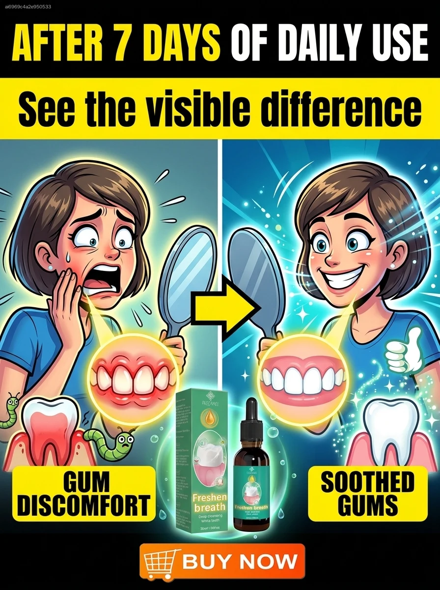 

Carefully regulate, gums healthy and teeth firm