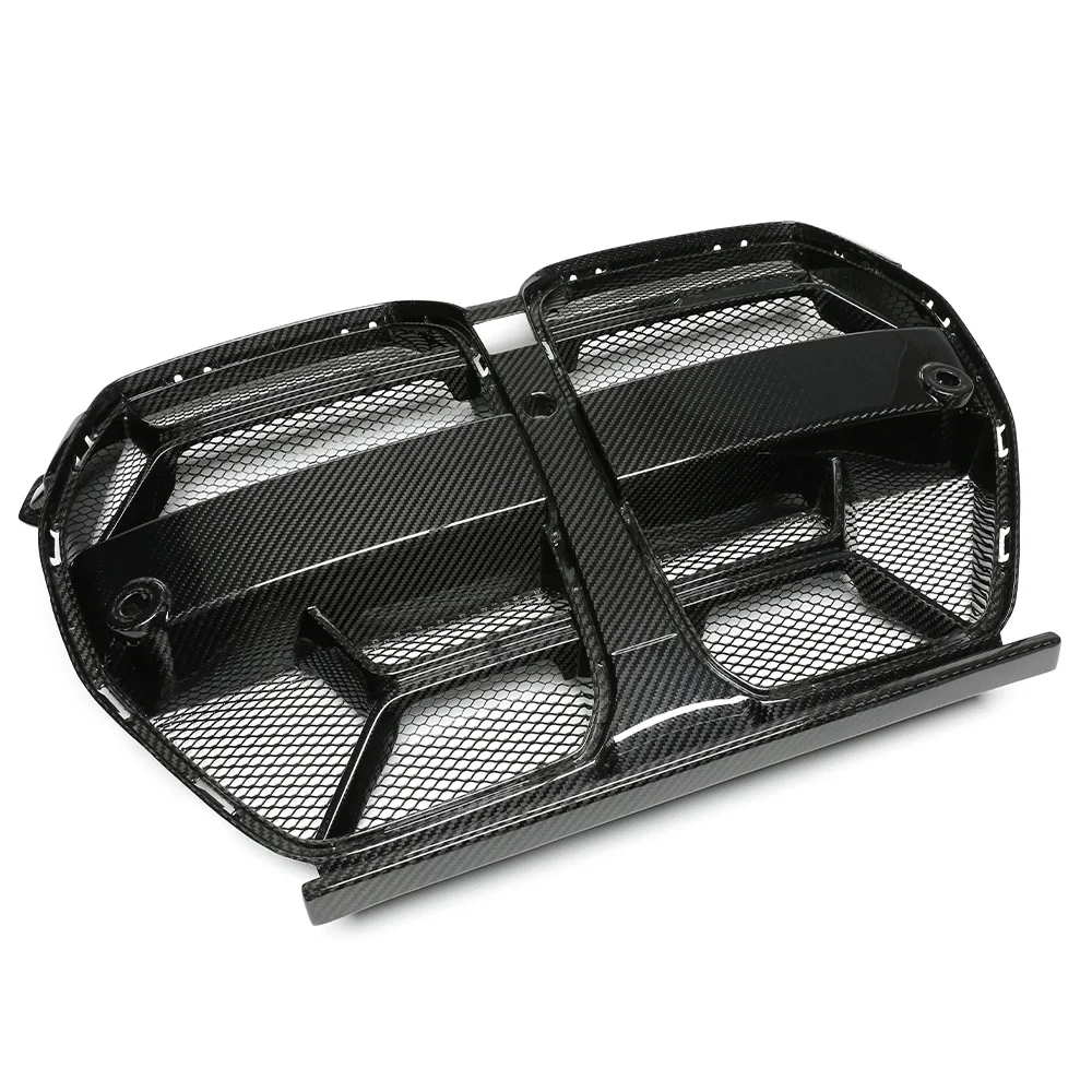 High Quality Car Grills Carbon Fiber CSL Style Front Central Grille for  NewM3 G80 G81 M4 G82 G83 2020-2025 Dry Carbon Fiber