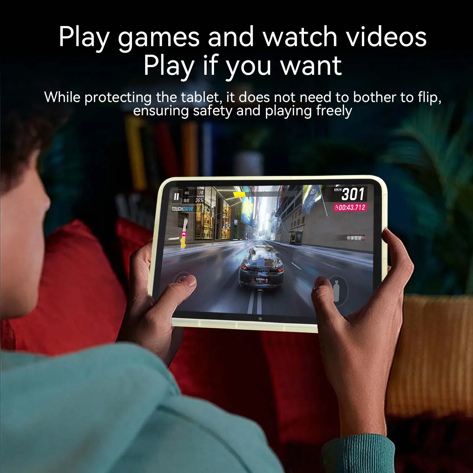 حافظة مضادة للصدمات لجهاز iPad Pro 13 11 2024 12.9 10 10.2 Air Mini 6 5 4 10.9 2022 2021 2020 غطاء شفاف ناعم اللون ممتص للصدمات غلاف كامل