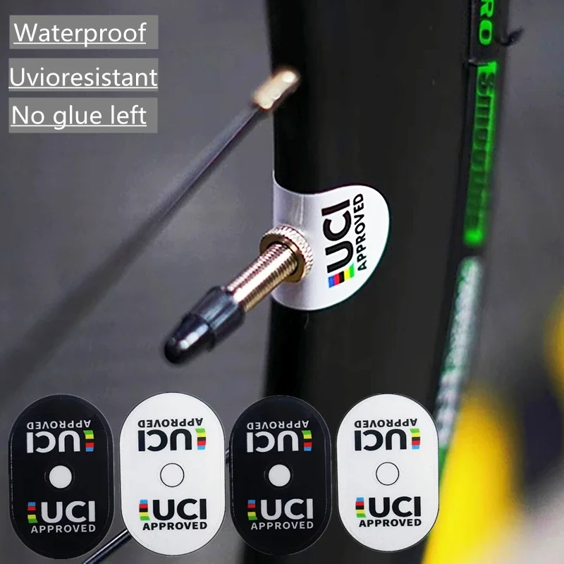 الطريق الجبلية دراجة بريستا صمام ملصق دراجة الإطارات فوهة الهواء واقية لاصقة الديكور المعتمدة الشارات