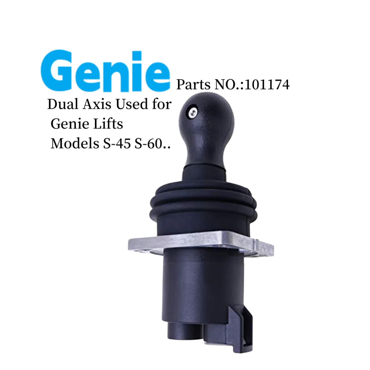 Genie Joystick 101174, Dual Axis 101174gt GE 101174 for S-45 S-60 S-65 S-80 S-85 S-100 S-120 Z-45/25J IC Z-51/30J