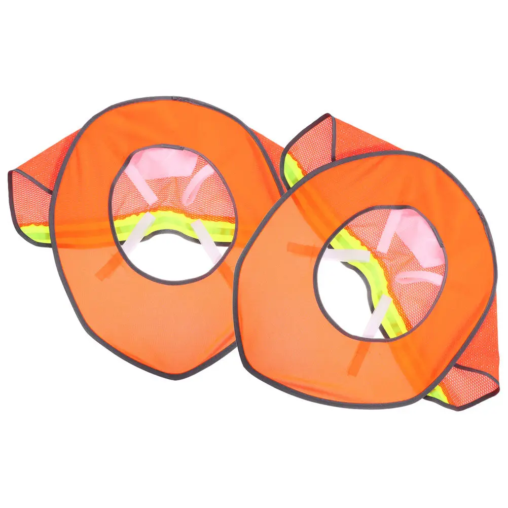 

2 шт. Солнцезащитный козырек для строительной каски с широкими полями и защитой шеи, аксессуар для каски для работы на открытом воздухе, рыбалки, походов