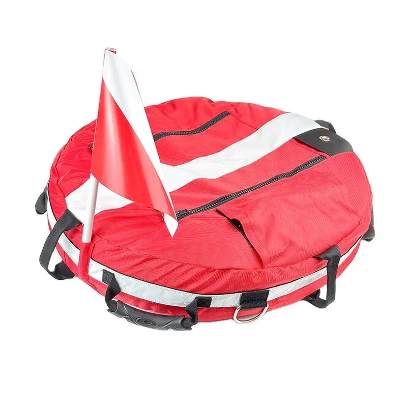 

New Model Free Diving Buoy Instructor Float Training Buoy Scuba Diver Snorkeling With Reflective Strap Around