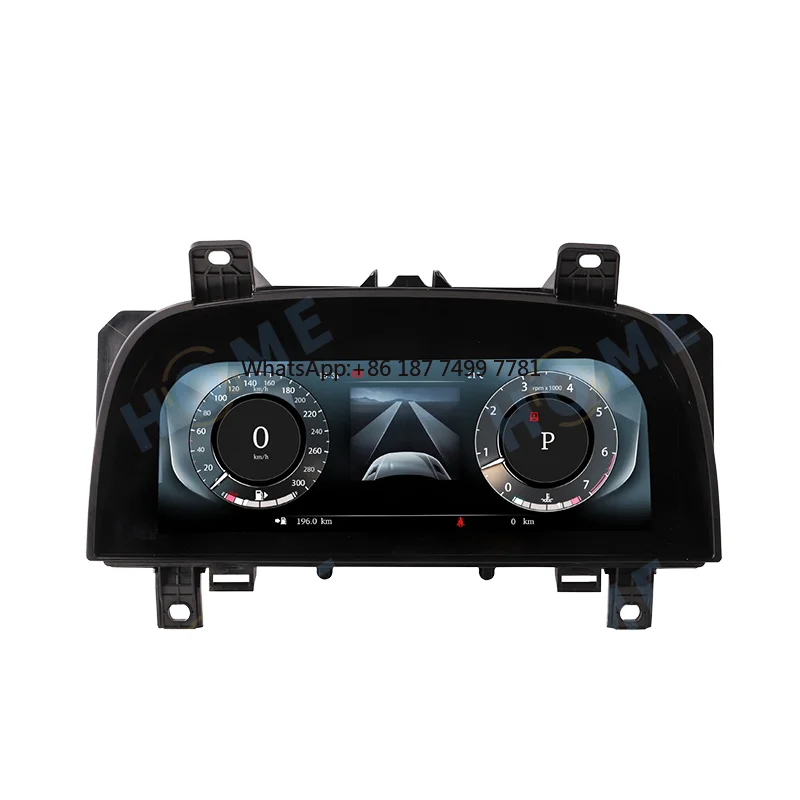 

12.3 Inch Digital Cluster LCD Dashboard for.Rover Discovery 4 2010-2013 GPS Navigation Odometer Speedometer Retrofit